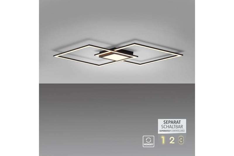 Taklampe Asmin - 37x5,2x106 cm - Belysning - Innendørsbelysning & Lamper - Soveromslampe - Taklampa sovrum