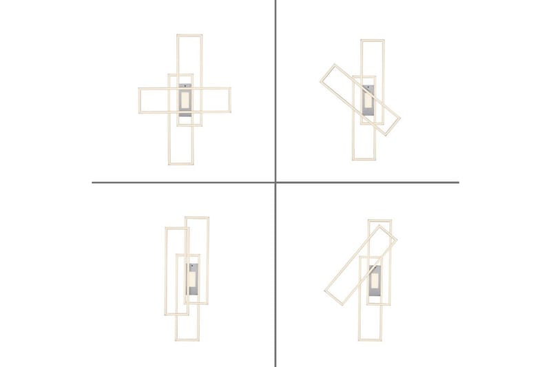 Taklampe Asmin - 69,4x6,8x98,9 cm - Belysning - Innendørsbelysning & Lamper - Soveromslampe - Taklampa sovrum
