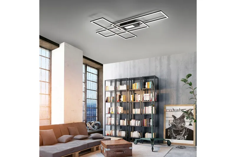 Taklampe Asmin - 69,4x6,8x99 cm - Belysning - Innendørsbelysning & Lamper - Soveromslampe - Taklampa sovrum