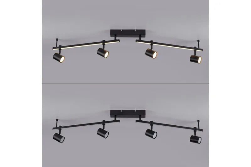 Taklampe Barik - 101x18x123 cm - Belysning - Innendørsbelysning & Lamper - Soveromslampe - Taklampa sovrum