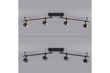 Taklampe Barik - 101x18x123 cm - Belysning - Innendørsbelysning & Lamper - Soveromslampe - Taklampa sovrum
