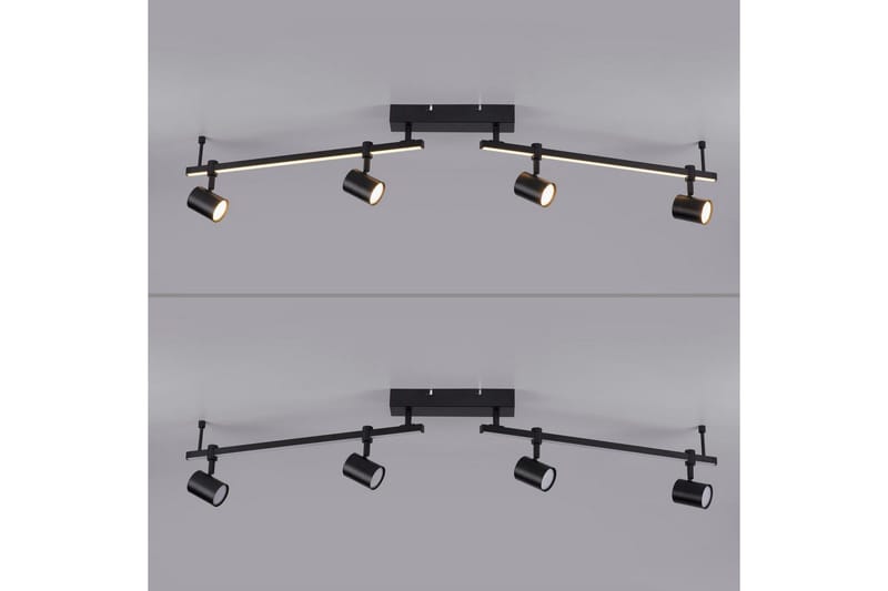 Taklampe Barik - 101x18x123 cm - Belysning - Innendørsbelysning & Lamper - Soveromslampe - Taklampa sovrum