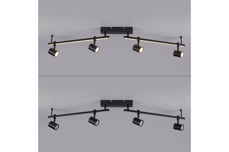 Taklampe Barik - 101x18x123 cm - Belysning - Innendørsbelysning & Lamper - Soveromslampe - Taklampa sovrum