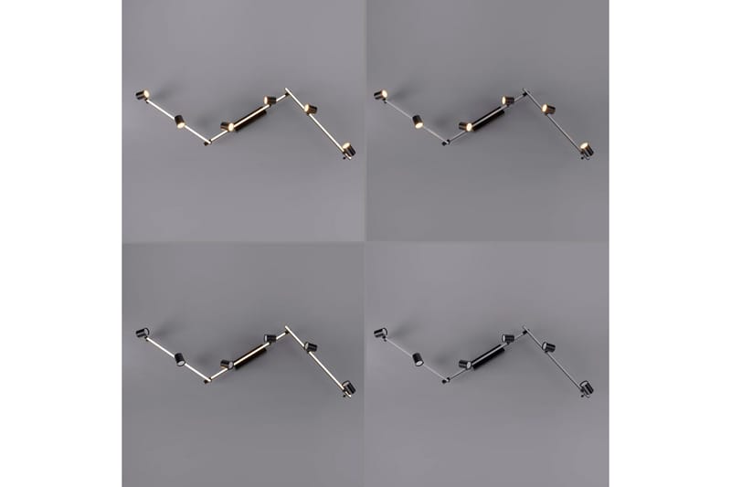 Taklampe Barik - 120x21x188 cm - Belysning - Innendørsbelysning & Lamper - Soveromslampe - Taklampa sovrum