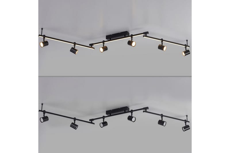 Taklampe Barik - 120x21x188 cm - Belysning - Innendørsbelysning & Lamper - Soveromslampe - Taklampa sovrum