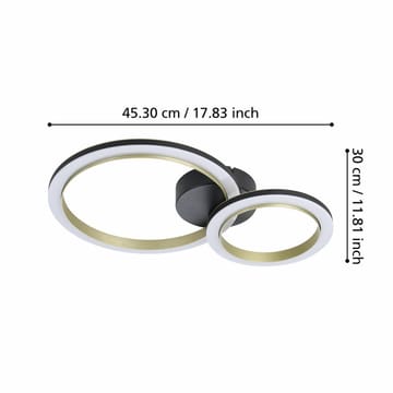 Taklampe Calliera - 420x300 mm - Belysning - Innendørsbelysning & Lamper - Soveromslampe - Taklampa sovrum