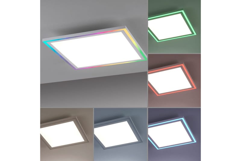 Taklampe Edging - 40x5,2x40 cm - Belysning - Innendørsbelysning & Lamper - Soveromslampe - Taklampa sovrum