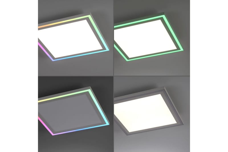 Taklampe Edging - 40x5,2x40 cm - Belysning - Innendørsbelysning & Lamper - Soveromslampe - Taklampa sovrum