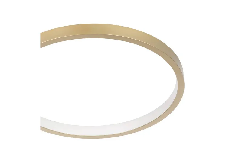 Taklampe Eglo Gafares Rund Gullfarget/Hvit - Gull/Hvit - Belysning - Innendørsbelysning & Lamper - Soveromslampe - Taklampa sovrum