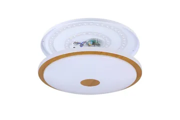 Taklampe Eglo Lanciano 1 480 mm - Hvit/Brun - Belysning - Innendørsbelysning & Lamper - Soveromslampe - Taklampa sovrum