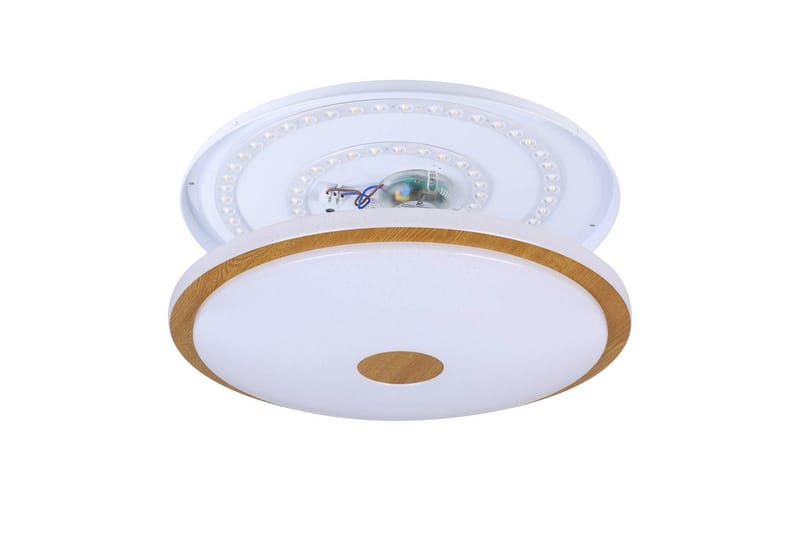 Taklampe Eglo Lanciano 1 480 mm - Hvit/Brun - Belysning - Innendørsbelysning & Lamper - Soveromslampe - Taklampa sovrum