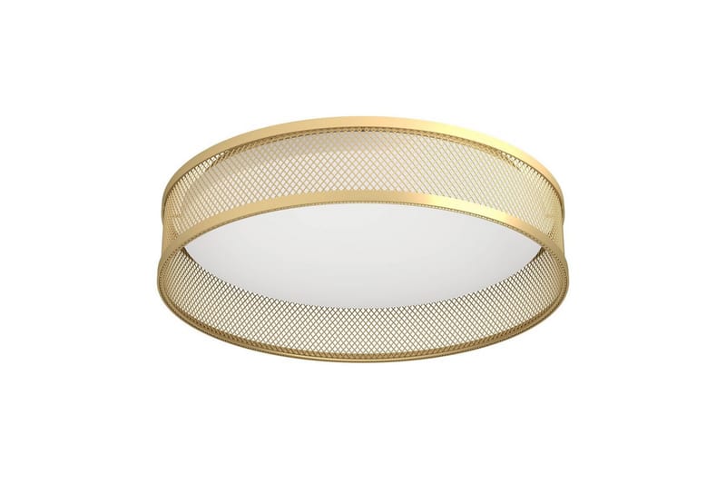 Taklampe Eglo Luppineria Ø385 mm Messing-Matt Hvit - Messing - Belysning - Innendørsbelysning & Lamper - Soveromslampe - Taklampa sovrum