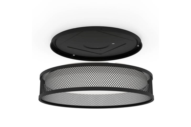 Taklampe Eglo Luppineria Ø385 mm Svart Hvit - Svart - Belysning - Innendørsbelysning & Lamper - Soveromslampe - Taklampa sovrum
