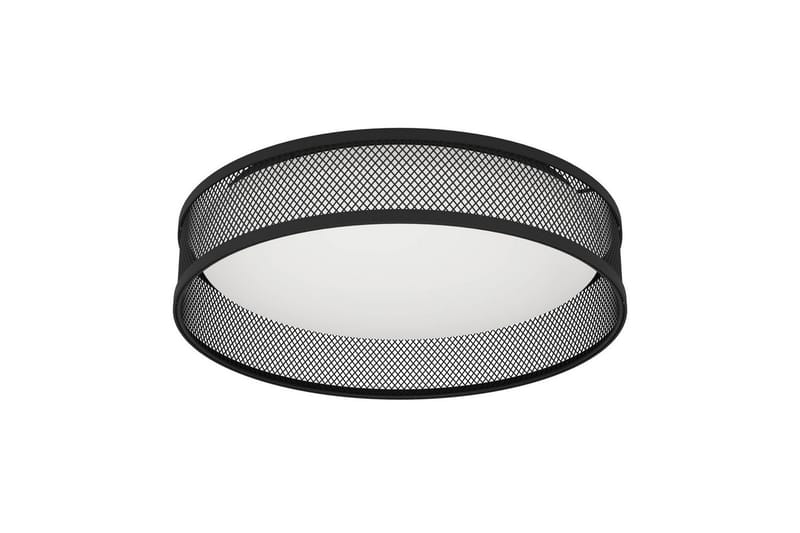 Taklampe Eglo Luppineria Ø385 mm Svart Hvit, Svart