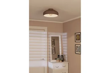 Taklampe Eglo Mogano Mokkafarget - Mocca - Belysning - Innendørsbelysning & Lamper - Soveromslampe - Taklampa sovrum