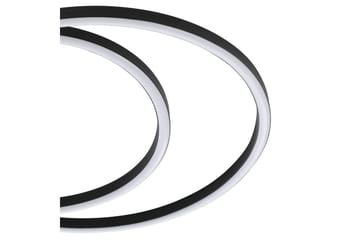 Taklampe Eglo Ruotale - Svart - Belysning - Innendørsbelysning & Lamper - Soveromslampe - Taklampa sovrum