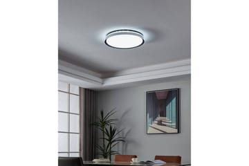 Taklampe Eglo Seluci Svart Hvit, Klar - Svart/Hvit - Belysning - Innendørsbelysning & Lamper - Soveromslampe - Taklampa sovrum