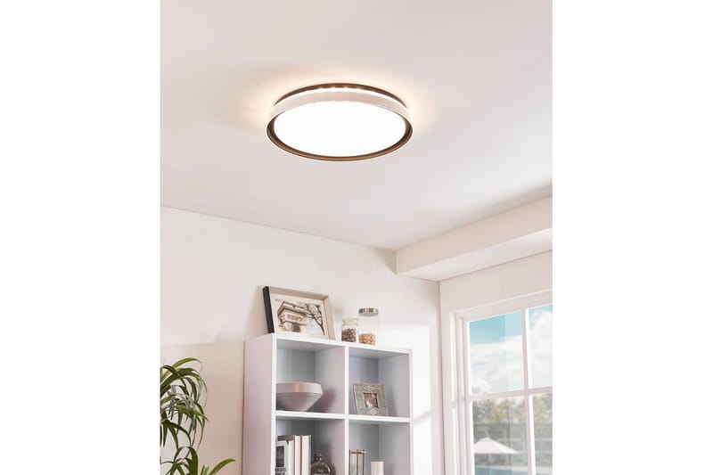 Taklampe Eglo Seluci Svart Hvit, Klar - Svart/Hvit - Belysning - Innendørsbelysning & Lamper - Soveromslampe - Taklampa sovrum