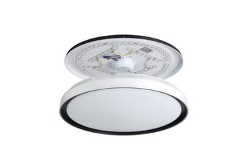 Taklampe Eglo Seluci Svart Hvit, Klar - Svart/Hvit - Belysning - Innendørsbelysning & Lamper - Soveromslampe - Taklampa sovrum
