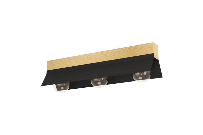 Taklampe Eglo Tarrafo, Svart/Brun