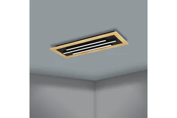 Taklampe Eglo Tirrenara 780x305 mm - Svart/Brun - Belysning - Innendørsbelysning & Lamper - Soveromslampe - Taklampa sovrum
