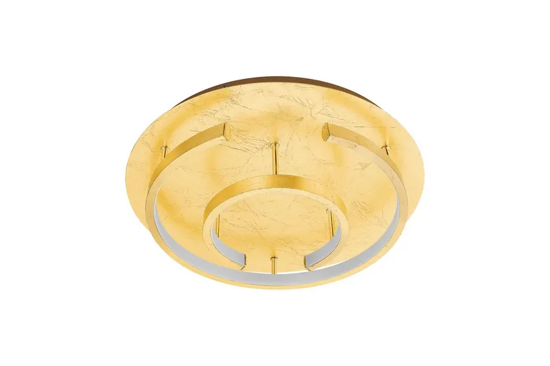 Taklampe Eglo Pozondon Ø380 mm, Hvit/Gull