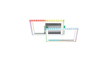 Taklampe Felix - 44,5x6,4x44,5 cm - Belysning - Innendørsbelysning & Lamper - Soveromslampe - Taklampa sovrum