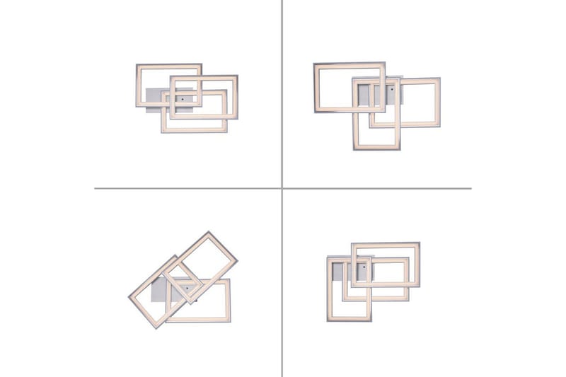 Taklampe Felix - 56x8,4x54 cm - Belysning - Innendørsbelysning & Lamper - Soveromslampe - Taklampa sovrum