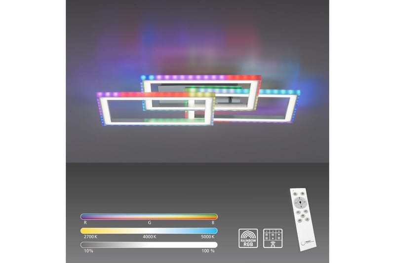 Taklampe Felix - 56x8,4x54 cm - Belysning - Innendørsbelysning & Lamper - Soveromslampe - Taklampa sovrum