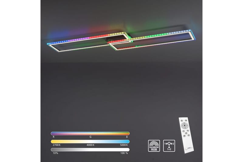 Taklampe Felix - 72x6,4x121 cm - Belysning - Innendørsbelysning & Lamper - Soveromslampe - Taklampa sovrum