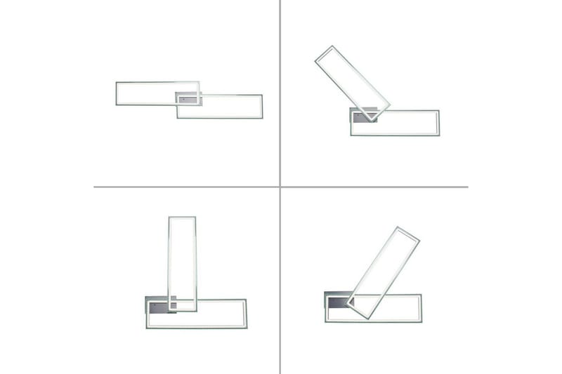 Taklampe Felix - 72x6,4x121 cm - Belysning - Innendørsbelysning & Lamper - Soveromslampe - Taklampa sovrum