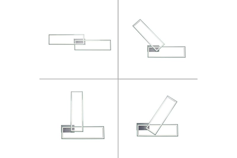 Taklampe Felix - 72x6,4x121 cm - Belysning - Innendørsbelysning & Lamper - Soveromslampe - Taklampa sovrum
