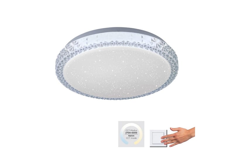 Taklampe Frida - 30x6,7x30 cm - Belysning - Innendørsbelysning & Lamper - Soveromslampe - Taklampa sovrum