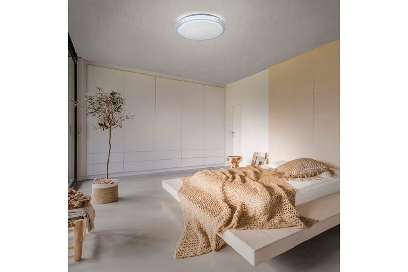 Taklampe Frida - 30x6,7x30 cm - Belysning - Innendørsbelysning & Lamper - Soveromslampe - Taklampa sovrum