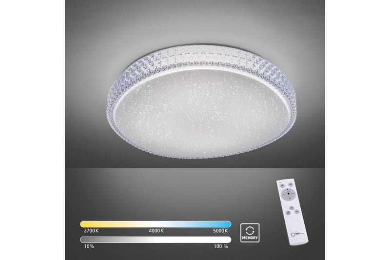 Taklampe Frida - 60x11x60 cm - Belysning - Innendørsbelysning & Lamper - Soveromslampe - Taklampa sovrum