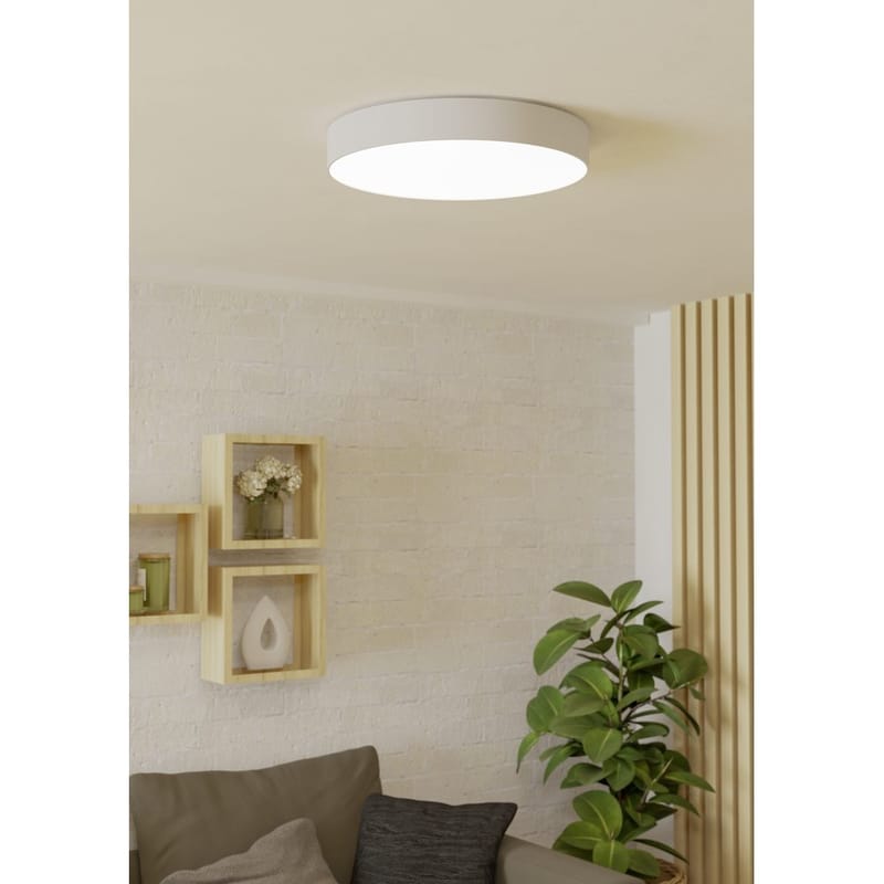 Taklampe Gallizzi - Hvit, 490 mm - Belysning - Innendørsbelysning & Lamper - Soveromslampe - Taklampa sovrum