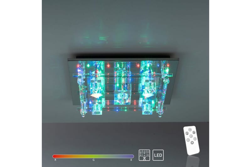 Taklampe Kemal2.0 - 50x15x50 cm - Belysning - Innendørsbelysning & Lamper - Soveromslampe - Taklampa sovrum