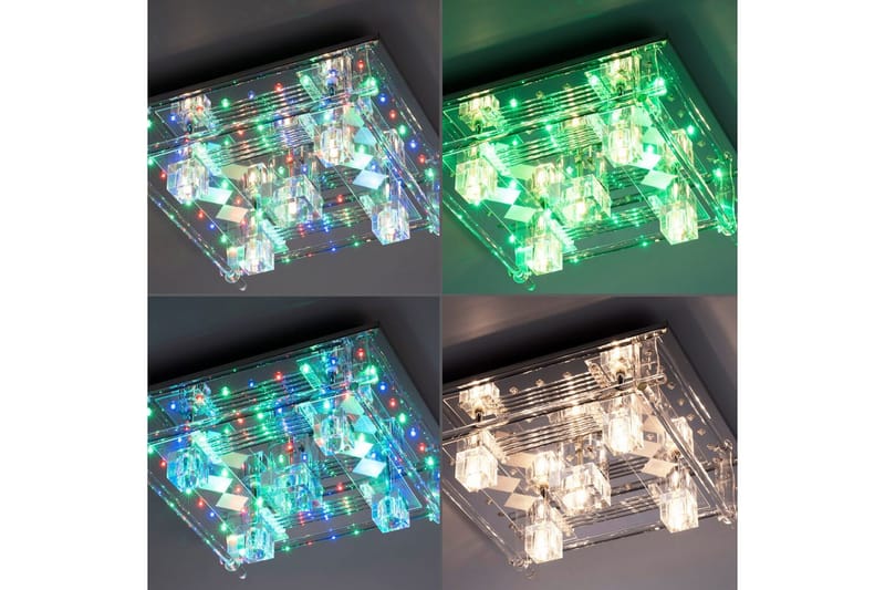 Taklampe Kemal2.0 - 50x15x50 cm - Belysning - Innendørsbelysning & Lamper - Soveromslampe - Taklampa sovrum