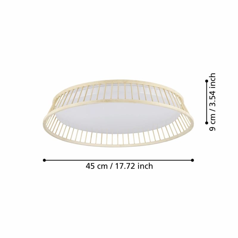 Taklampe Luppineria - 45 cm - Belysning - Innendørsbelysning & Lamper - Soveromslampe - Taklampa sovrum