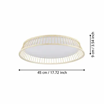 Taklampe Luppineria - 45 cm - Belysning - Innendørsbelysning & Lamper - Soveromslampe - Taklampa sovrum