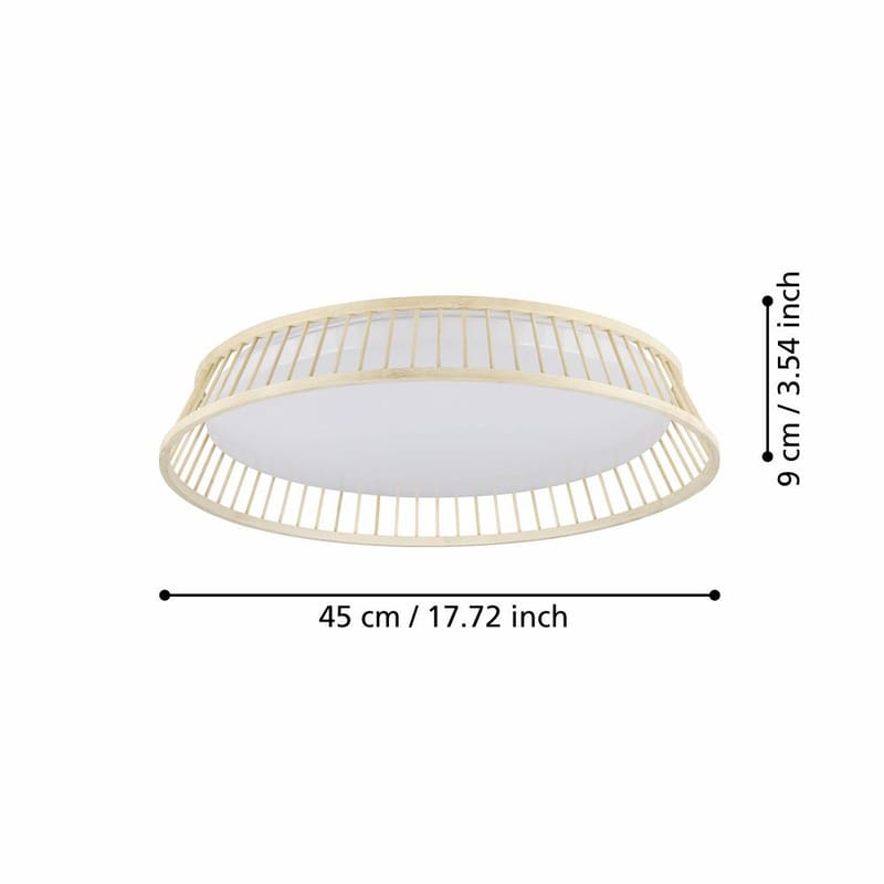 Taklampe Luppineria - 45 cm - Belysning - Innendørsbelysning & Lamper - Soveromslampe - Taklampa sovrum