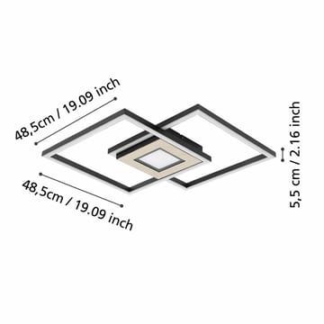 Taklampe Marinello - 48,5 cm - Belysning - Innendørsbelysning & Lamper - Soveromslampe - Taklampa sovrum