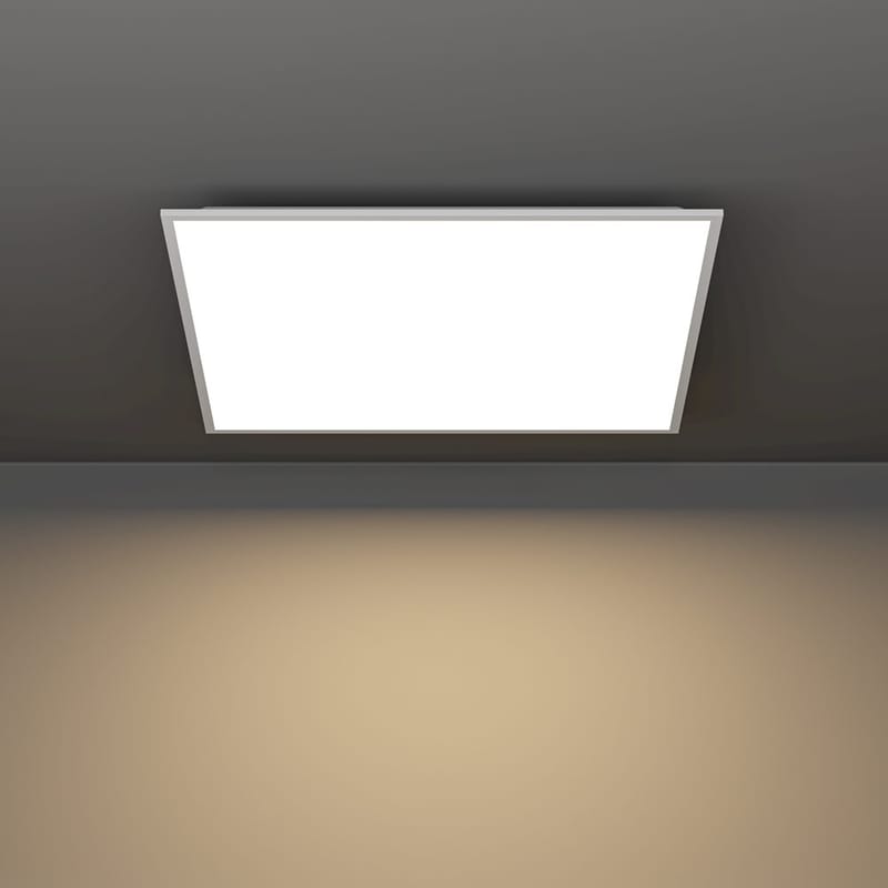 Taklampe Moradillo - Hvit, 595x595 mm - Belysning - Innendørsbelysning & Lamper - Soveromslampe - Taklampa sovrum