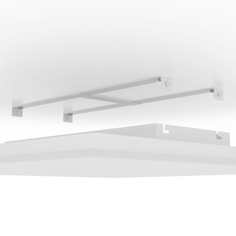 Taklampe Moradillo - Hvit, 595x595 mm - Belysning - Innendørsbelysning & Lamper - Soveromslampe - Taklampa sovrum