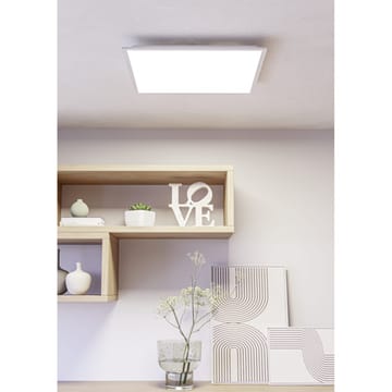 Taklampe Moradillo - Hvit, 595x595 mm - Belysning - Innendørsbelysning & Lamper - Soveromslampe - Taklampa sovrum