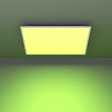 Taklampe Moradillo - Hvit, 595x595 mm - Belysning - Innendørsbelysning & Lamper - Soveromslampe - Taklampa sovrum