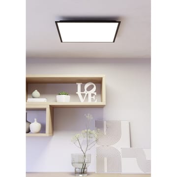 Taklampe Moradillo - Sort, 595x595 mm - Belysning - Innendørsbelysning & Lamper - Soveromslampe - Taklampa sovrum