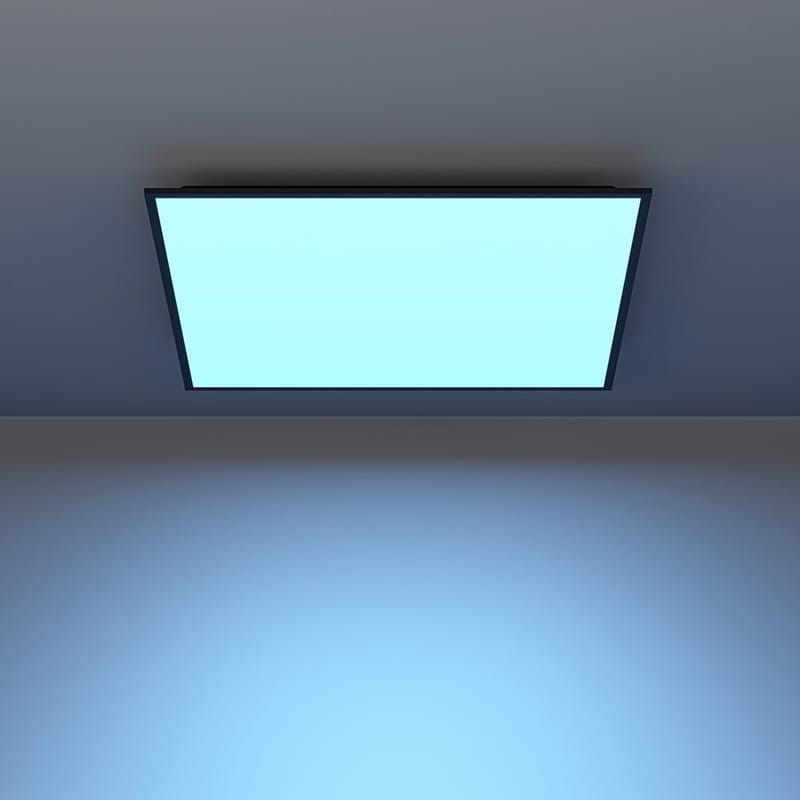 Taklampe Moradillo - Sort, 595x595 mm - Belysning - Innendørsbelysning & Lamper - Soveromslampe - Taklampa sovrum