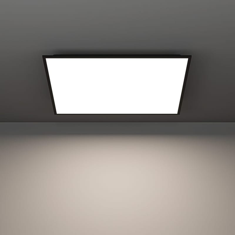 Taklampe Moradillo - Sort, 595x595 mm - Belysning - Innendørsbelysning & Lamper - Soveromslampe - Taklampa sovrum