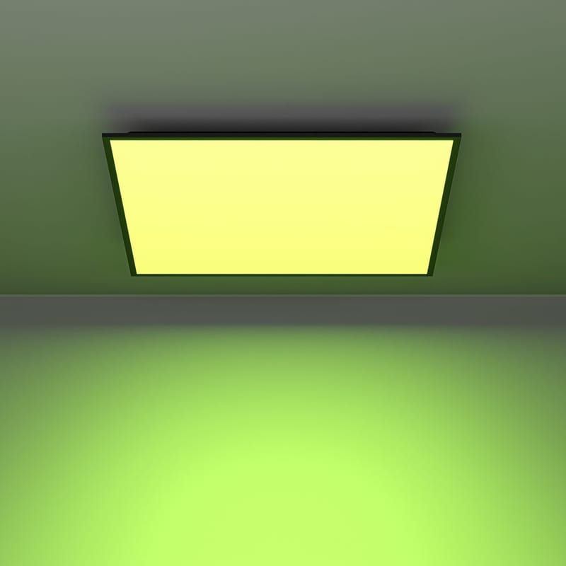 Taklampe Moradillo - Sort, 595x595 mm - Belysning - Innendørsbelysning & Lamper - Soveromslampe - Taklampa sovrum